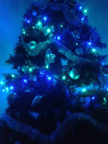 Una imagen de mi árbol de navidad - Paso a paso